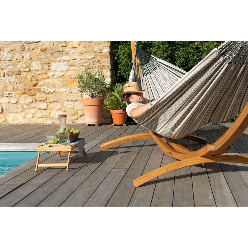 LA SIESTA Elipso Nature - FSC certified Larch Stand for Single Hammocks - Image 5